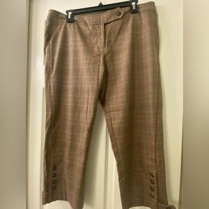 Juniors Dress Capri Pants Sz 13 by Miss Bisou NWT